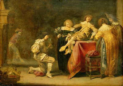 A Merry Party by Pieter Jansz. Quast